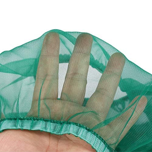 Zerodis Non-Blocking Light Cage Net for Parakeet and Macaw Birds — Green