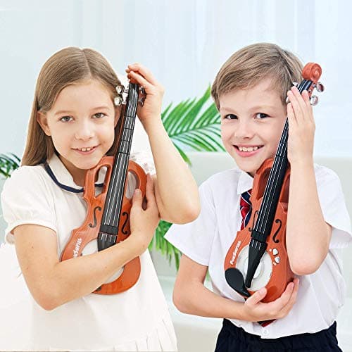 Premium Electrical Violin for Kids 7 Songs Adjustable Rhythm