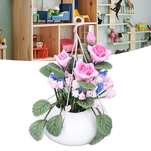 Mini Flower Pot for Children's Doll House
