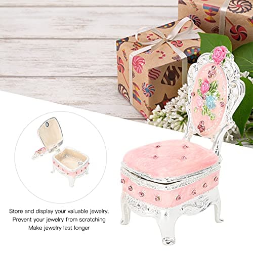 Mini Sofa-Shaped Jewelry Case for Home Decor