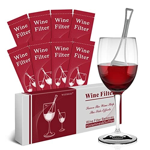 Wine Wand Sulfite Purifier: Reduce Headaches & Sensitivities (Pack of 8)