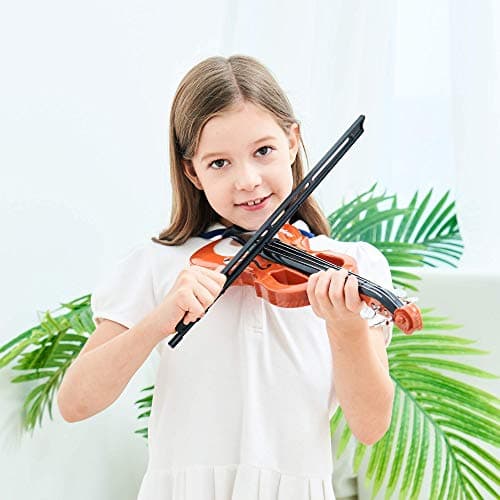 Premium Electrical Violin for Kids 7 Songs Adjustable Rhythm