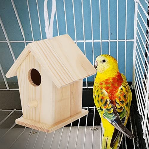 Zerodis 4 PCS Bird Houses for Birds to Rest and Live