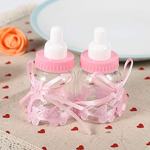 12Pcs Baby Bottle Shower Box Candy Gifts & Decorations