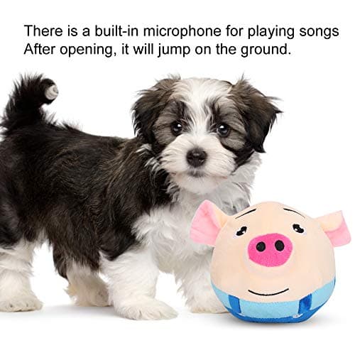 Interactive Electric Pig Ball Toy for Cats & Dogs (Cute Bouncing)