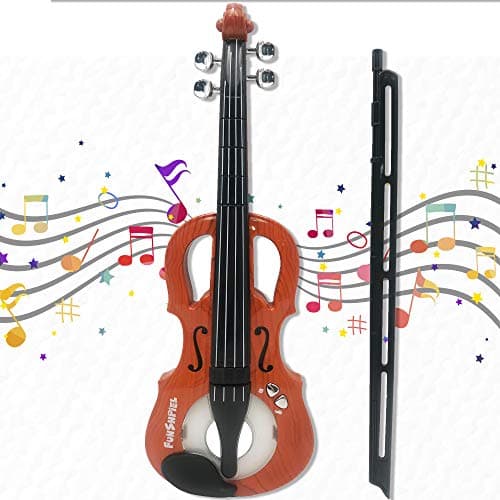 Premium Electrical Violin for Kids 7 Songs Adjustable Rhythm