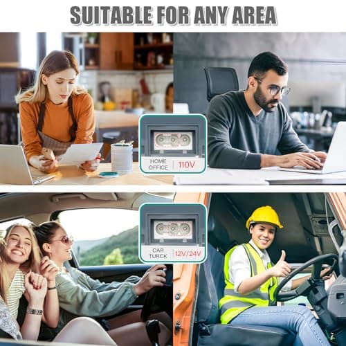 Large 1.5L Electric Lunch Box Heater for Adults, Portable Office Car Truck Warmer