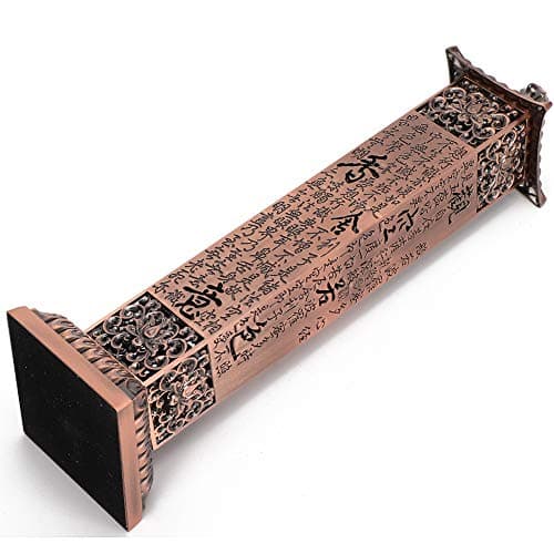 Portable Copper Incense Tower with Catcher for Home Decor