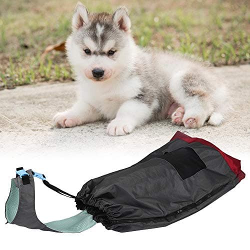Zerodis Wear-Resistant Drag Bag for Paralyzed Dogs - Wheelchair Aid for Back Legs and Limbs (Medium)