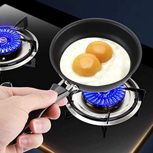 Portable Nonstick Mini Frying Pan for Breakfast Sandwiches and Burgers