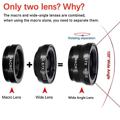3-in-1 Camera Lens Kit for Smartphones