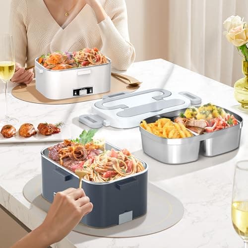 100W Fast Heating 1.8L Lunch Box for Adults Blue