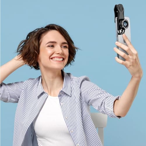 210° Fish Eye Lens for iPhone, Samsung, Pixel, BlackBerry, iPad, Notebook