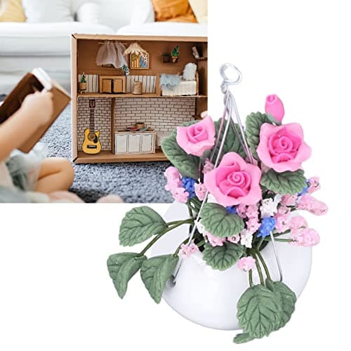 Mini Flower Pot for Children's Doll House
