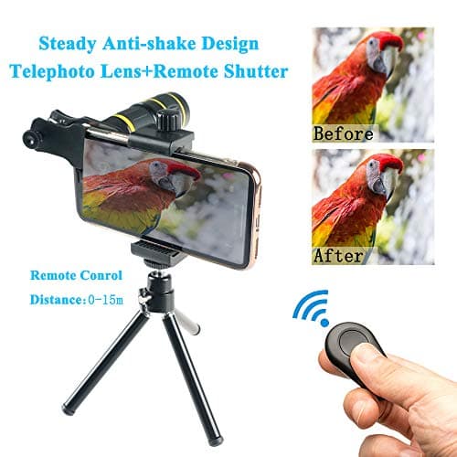 Cell Phone Camera Lens Kit for iPhone and Samsung Android Smartphones