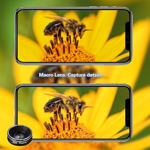 Phone Camera Lens Kit for iPhone Samsung Android Smartphone