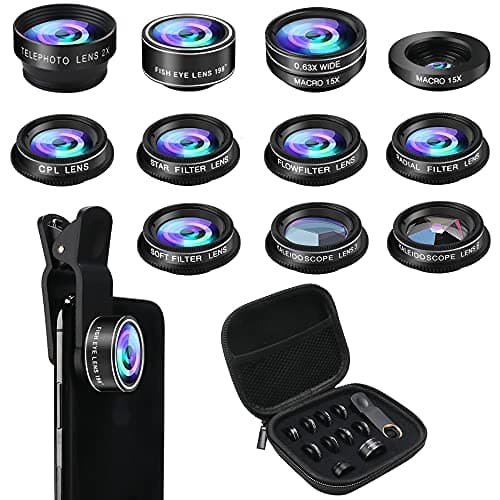 11-in-1 Phone Camera Lens Kit for iPhone and Android