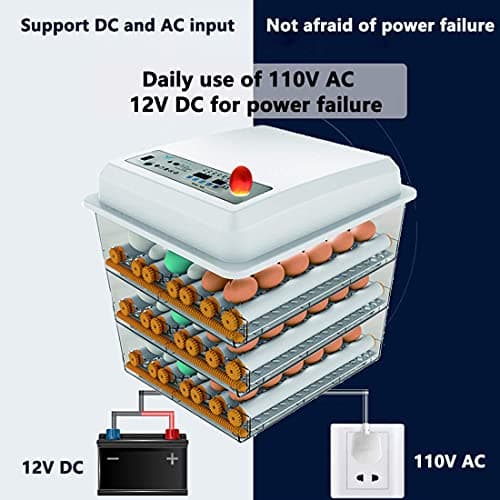 JAEDO Automatic Egg Incubator for Chickens, Ducks & Geese