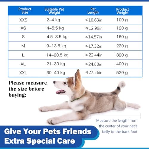 Adjustable Drag Bag for Paralyzed Dogs' Rear Legs - Comfortable Indoor Wheelchair Alternative for Disabled Pets (XL)