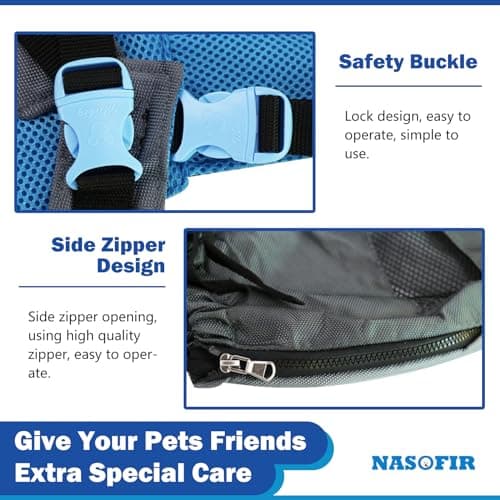 Adjustable Drag Bag for Paralyzed Dogs' Rear Legs - Comfortable Indoor Wheelchair Alternative for Disabled Pets (XL)