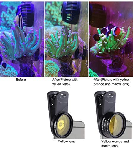 Coral Lens Filter Kits for Phones by Aquarium Choice