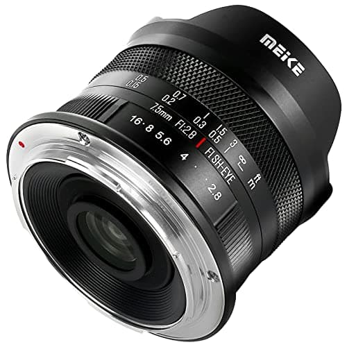 Meike 7.5mm f/2.8 Ultra Wide Circular Fisheye Lens for Fujifilm X-Mount Camera