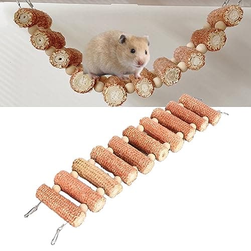 Zerodis Hamster Corncob Arch Bridge Boredom Relief Toy for Small Pets Fun
