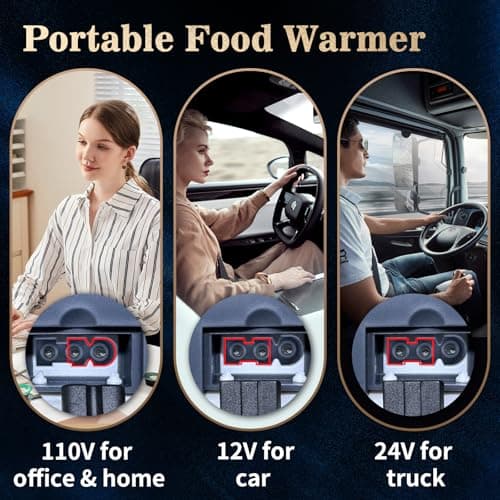 100W Fast Heating 1.8L Lunch Box for Adults Blue