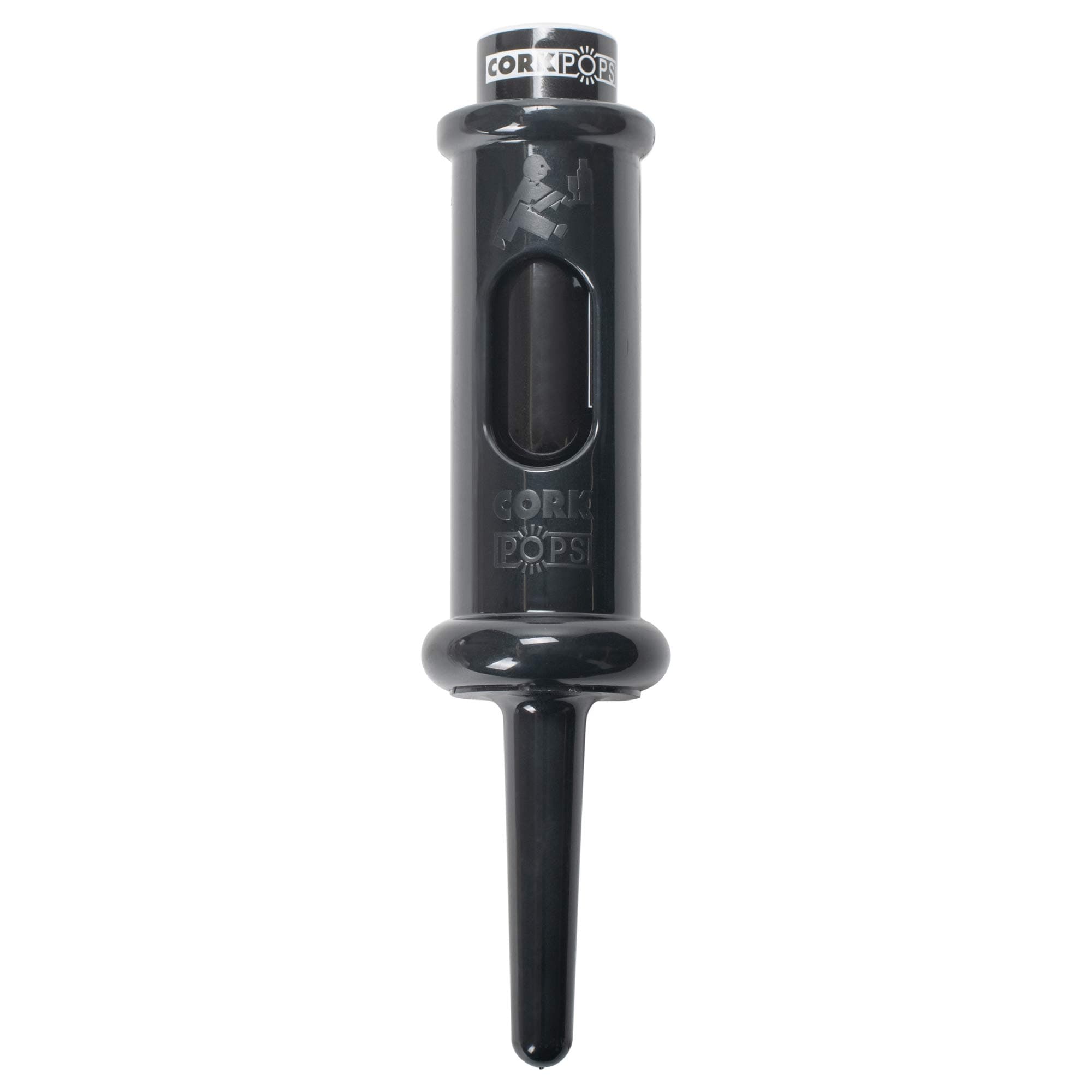 Wine Lovers' Cork Pops Black 6.5 Inch Original Wine Opener