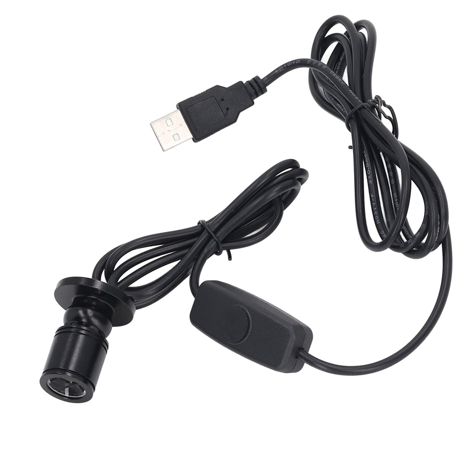Zerodis 5V Mini USB Dimmable LED Spotlights for Indoor Accent Lighting with 6.6ft Cable (4000K)