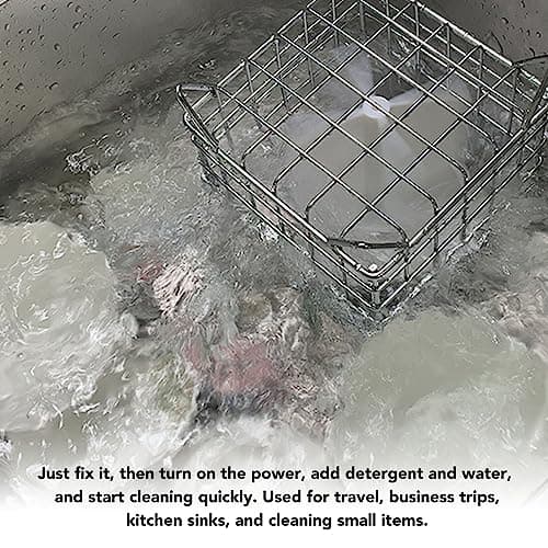 TOPINCN Portable Mini Sink Dishwasher for Home Kitchen Dorm Apartment