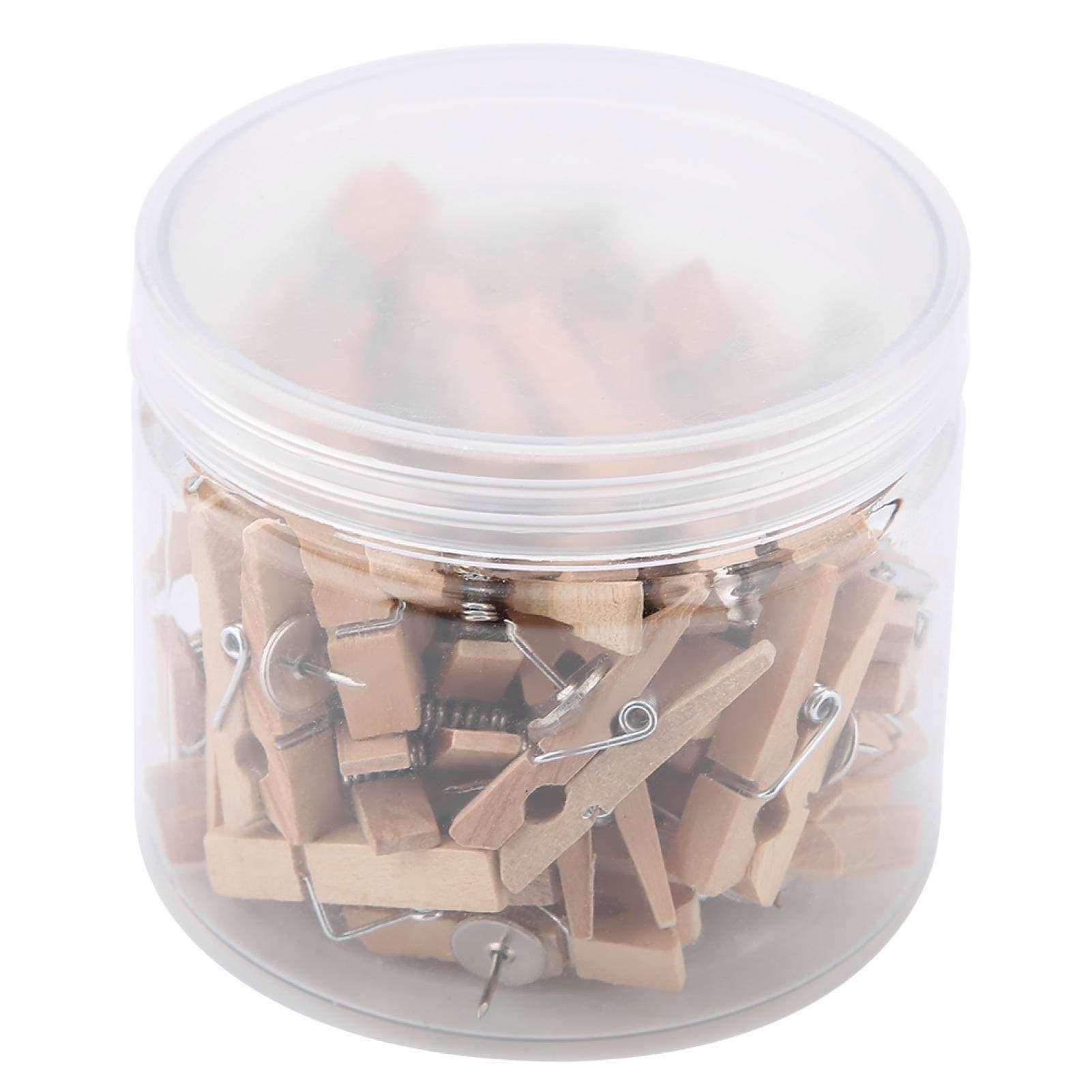 Wooden Clothespins for Crafts and Hanging Clothes