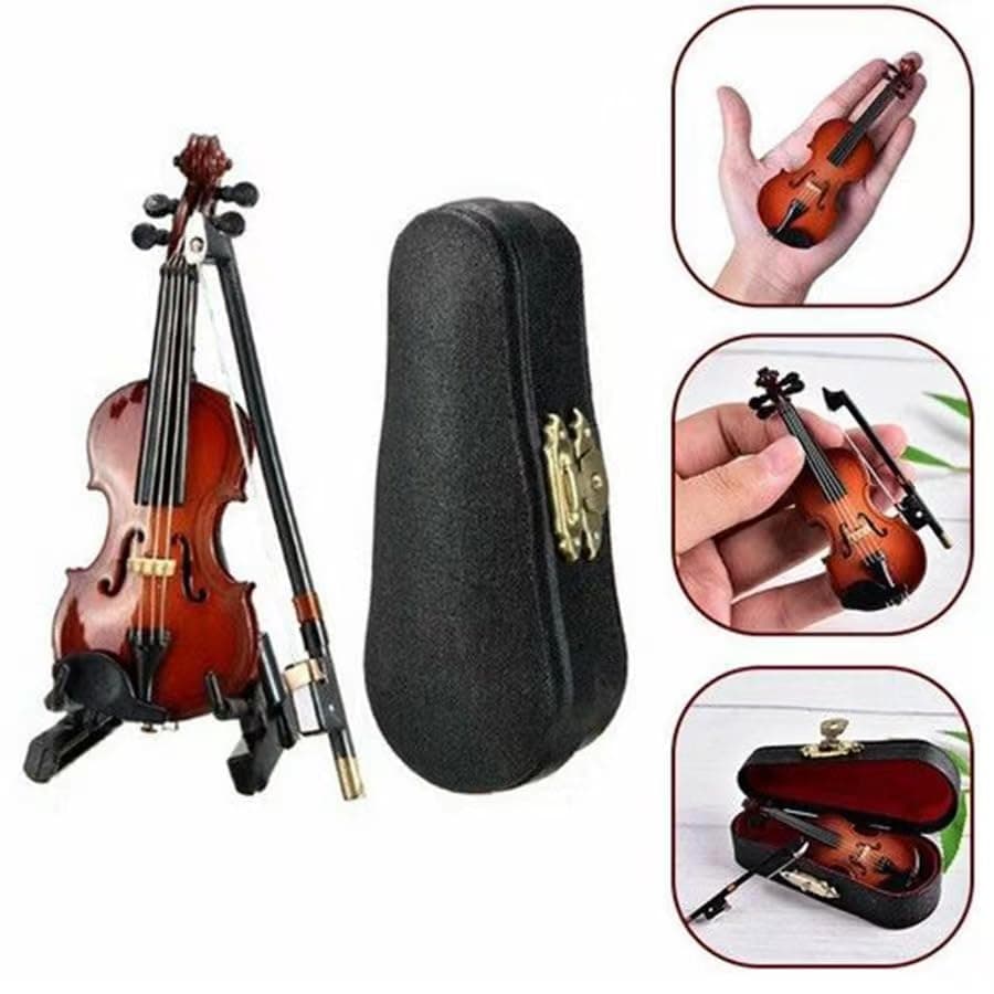Tiny Violin with Sound for Sad Music - Mini Violin Toy (20 CM)