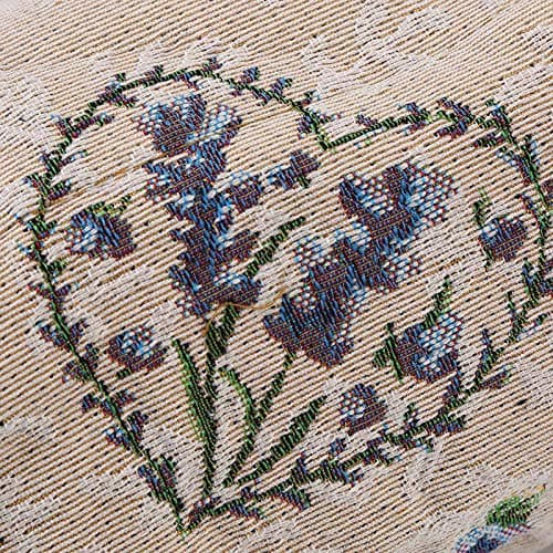 Zerodis Handmade Bag for Knitting Needles, Sewing Supplies and Crafts (Flower)