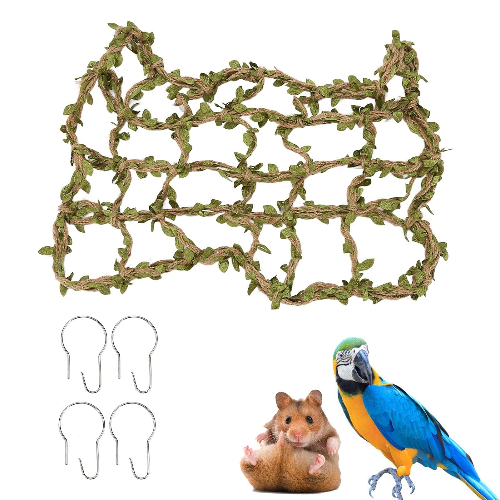 Small Animal Rope Net Ladder for Birds and Hamsters
