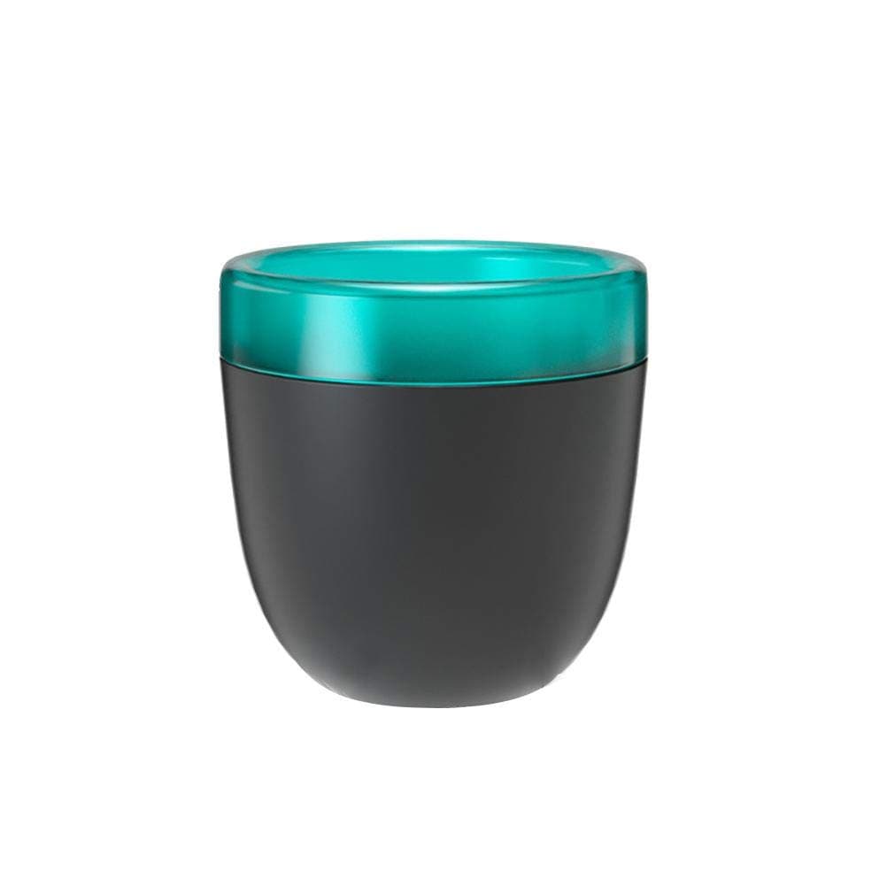 Self-Watering African Violet Pot, Double Layer Design, Black/White Mini Office Home Gardening