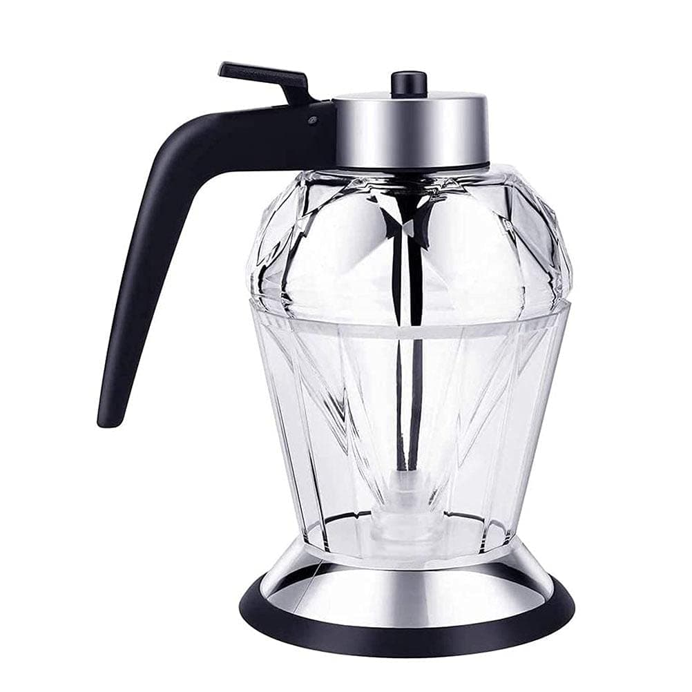 200ML No Drip Honey Dispenser Glass Bottle with Bracket (200ml oil pot)