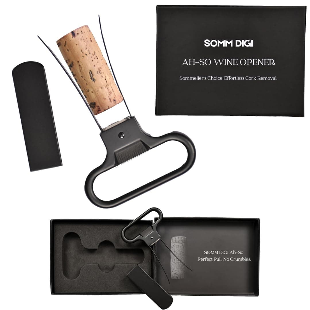 Sommelier ApprovedAh-So Wine Opener with Corkscrew - Easy Cork Removal, Crumb-Free