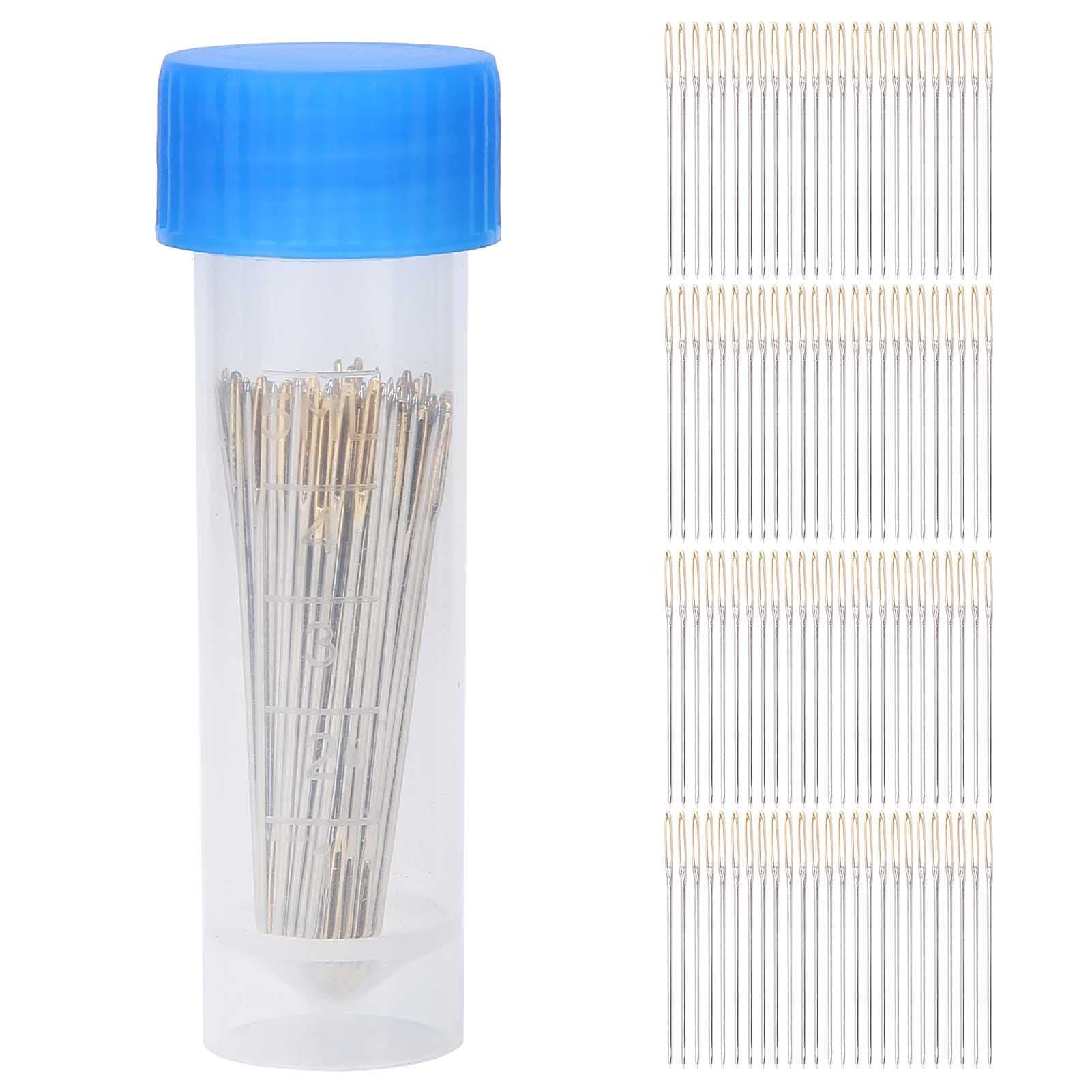 100pcs Metal Embroidery Needles Set with Storage Box