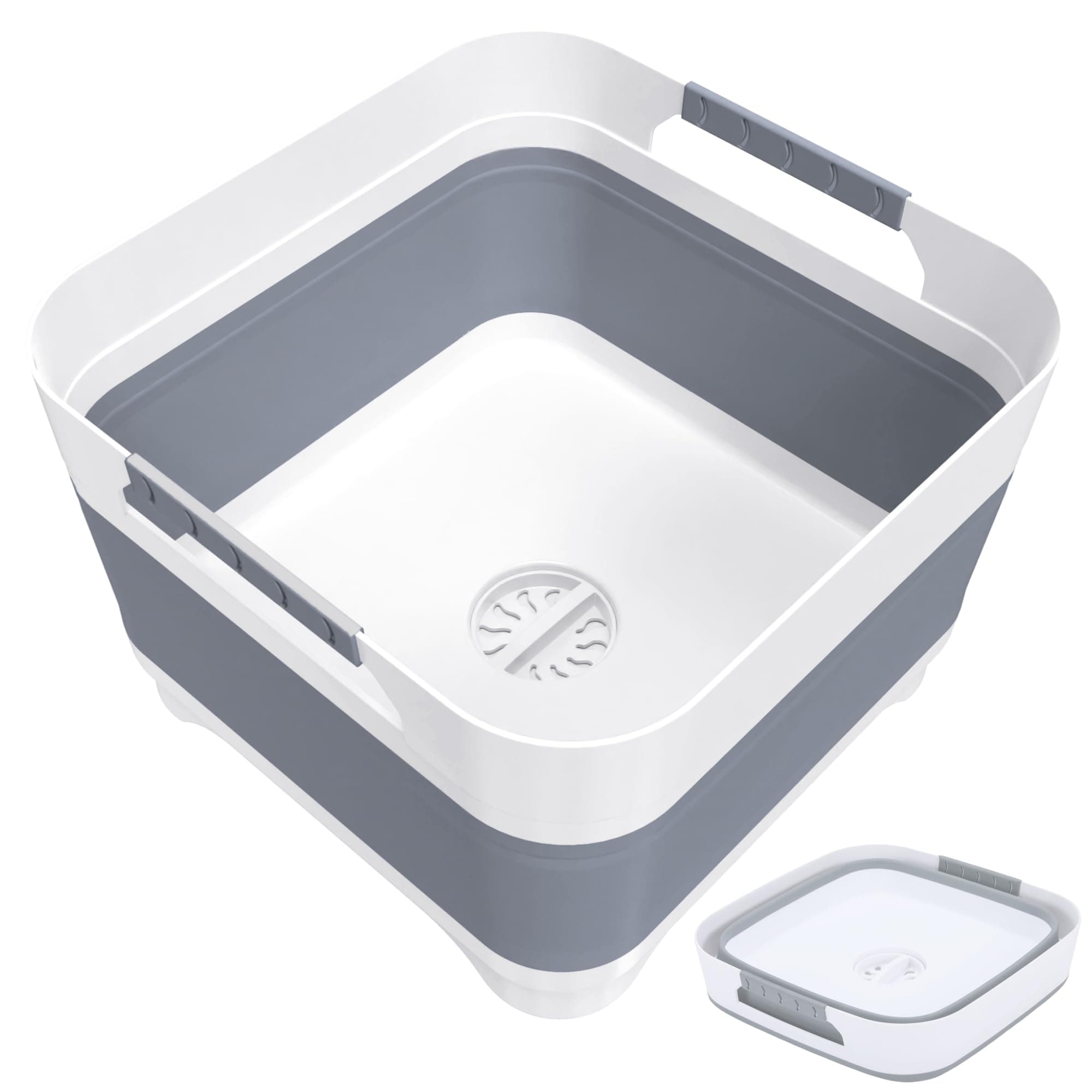 Sturdy Foldable Wash Basin for Baby Bottles, Versatile Kitchen, RV, Outdoor Sink