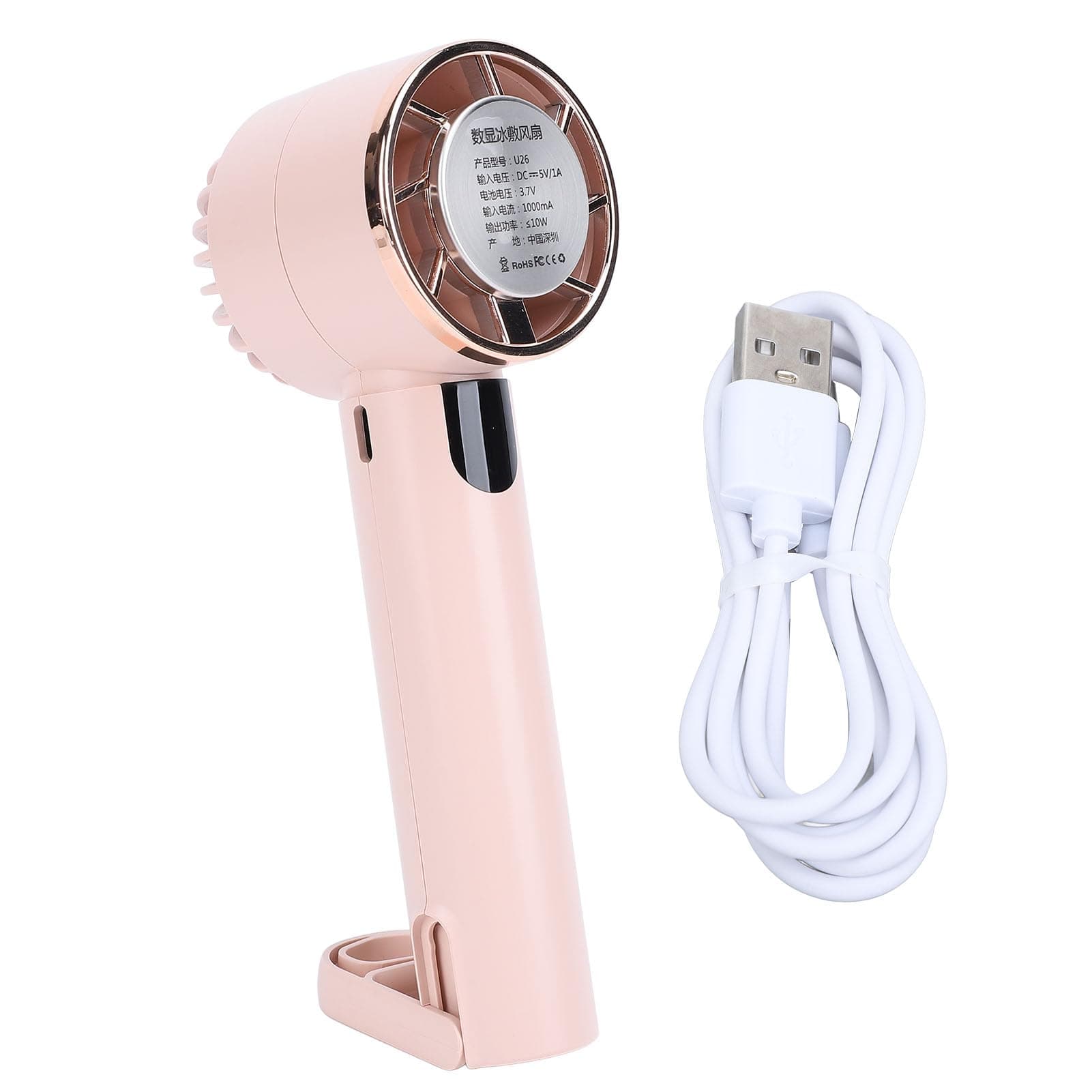Zerodis Mini Handheld Fan with Ice Cooling & Semiconductor Refrigeration