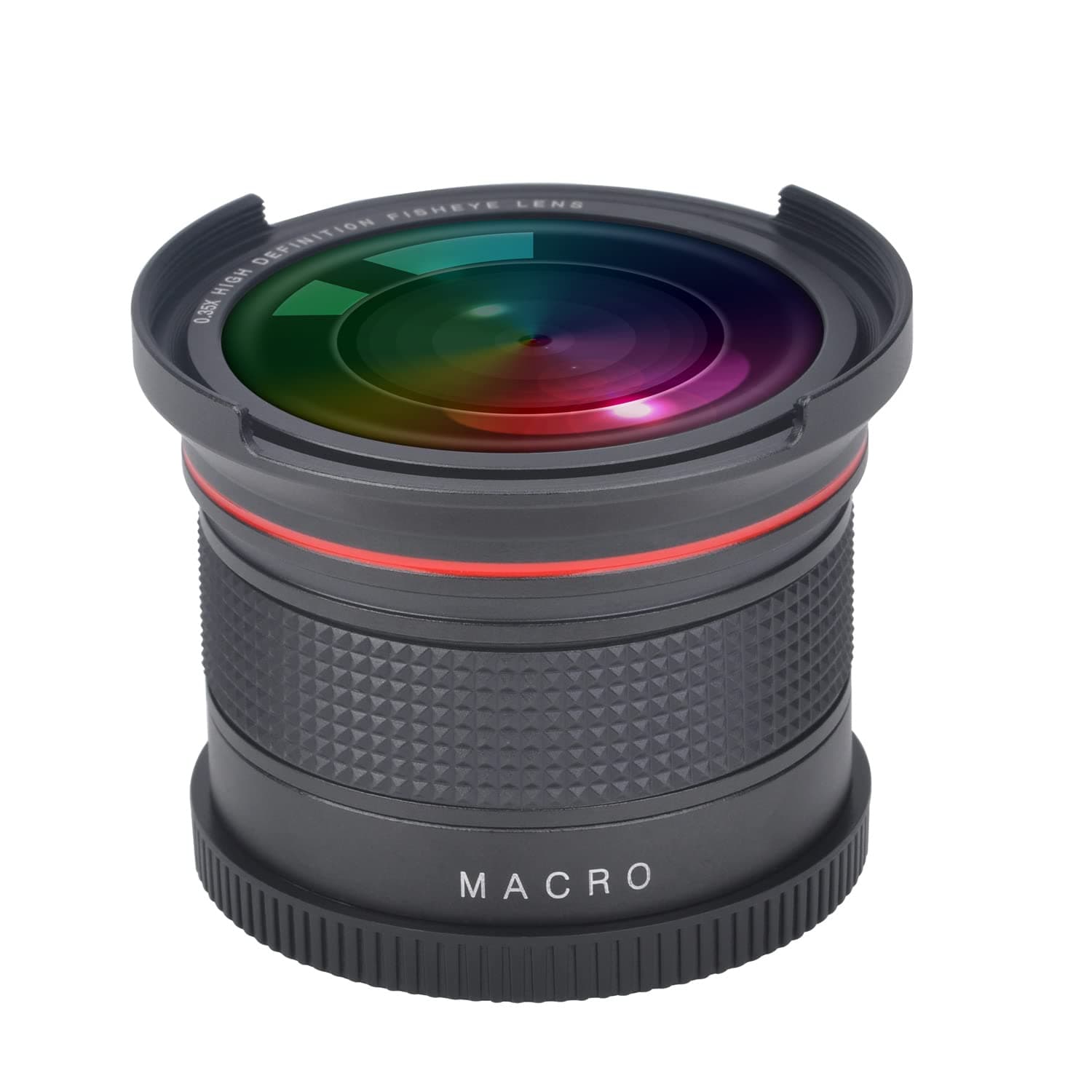 Nikon D5x00 Series Compatible 52mm 0.35x Fisheye Wide Angle Lens