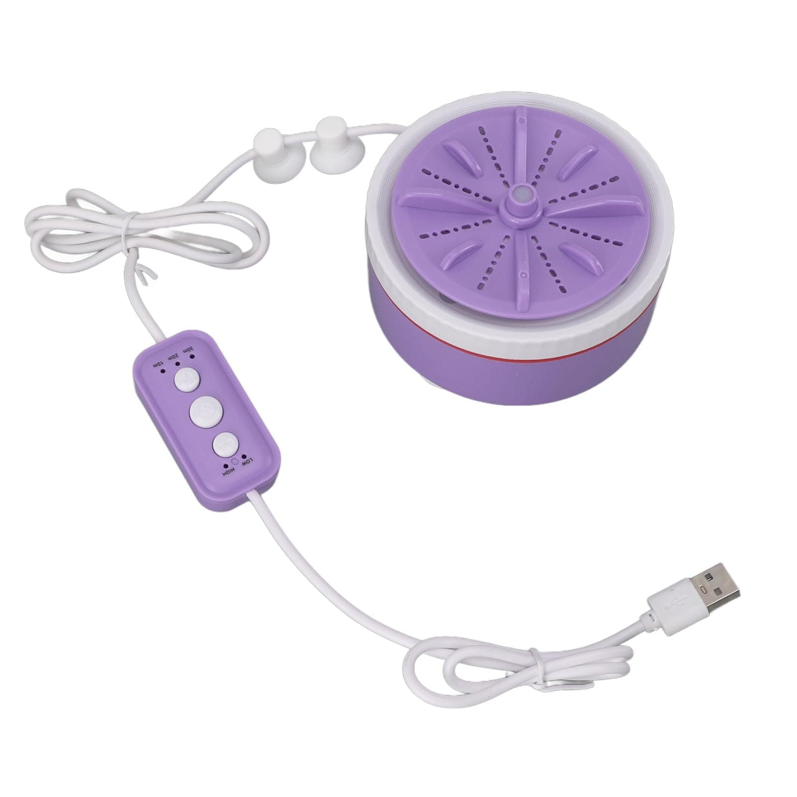 USB-Powered Compact Foldable Washing Machine for Laundry and Towels