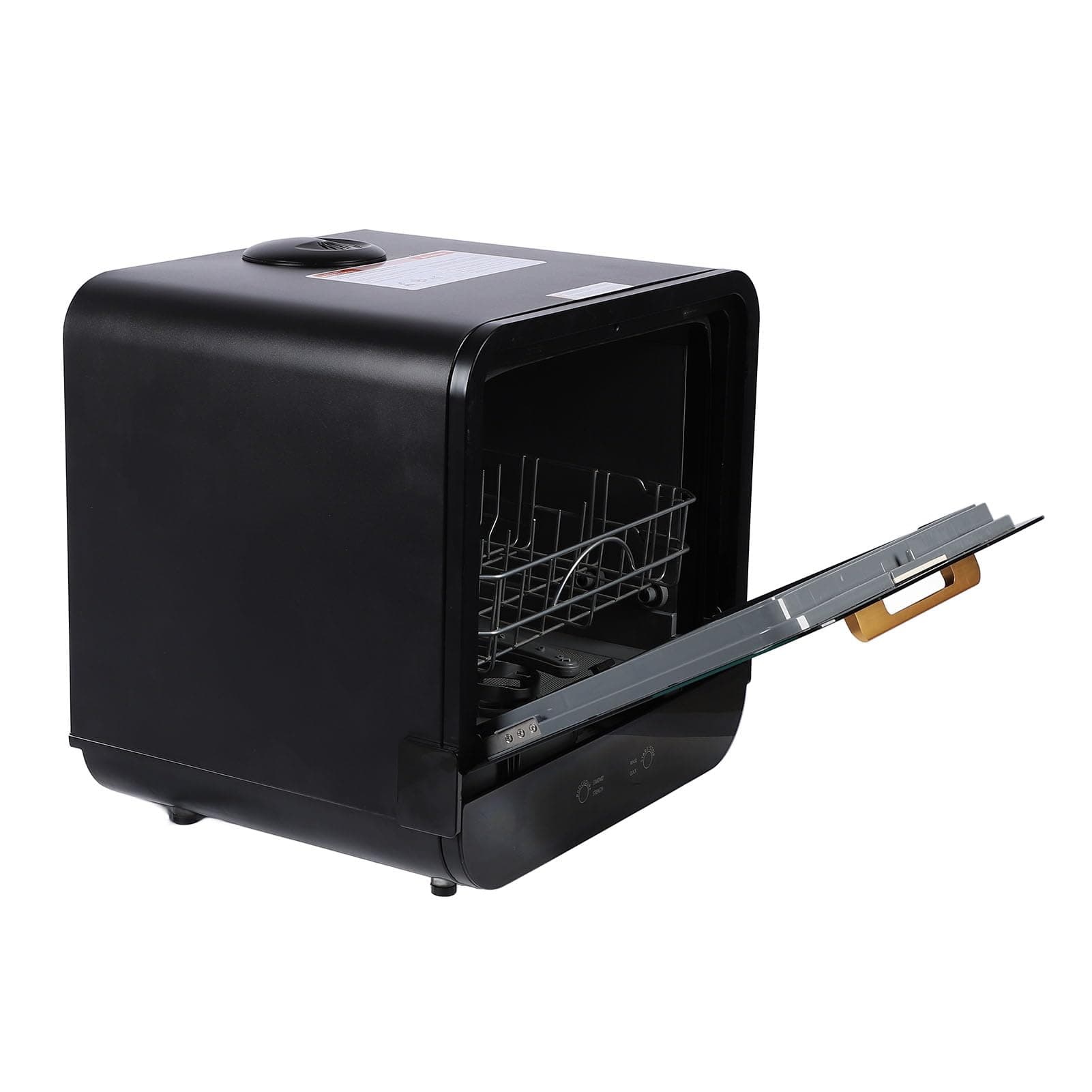 Portable Mini Countertop Dishwasher with 72°C High Temp - Fully Automatic for Home, Office, Dorm, and Boat (US Plug 110V)