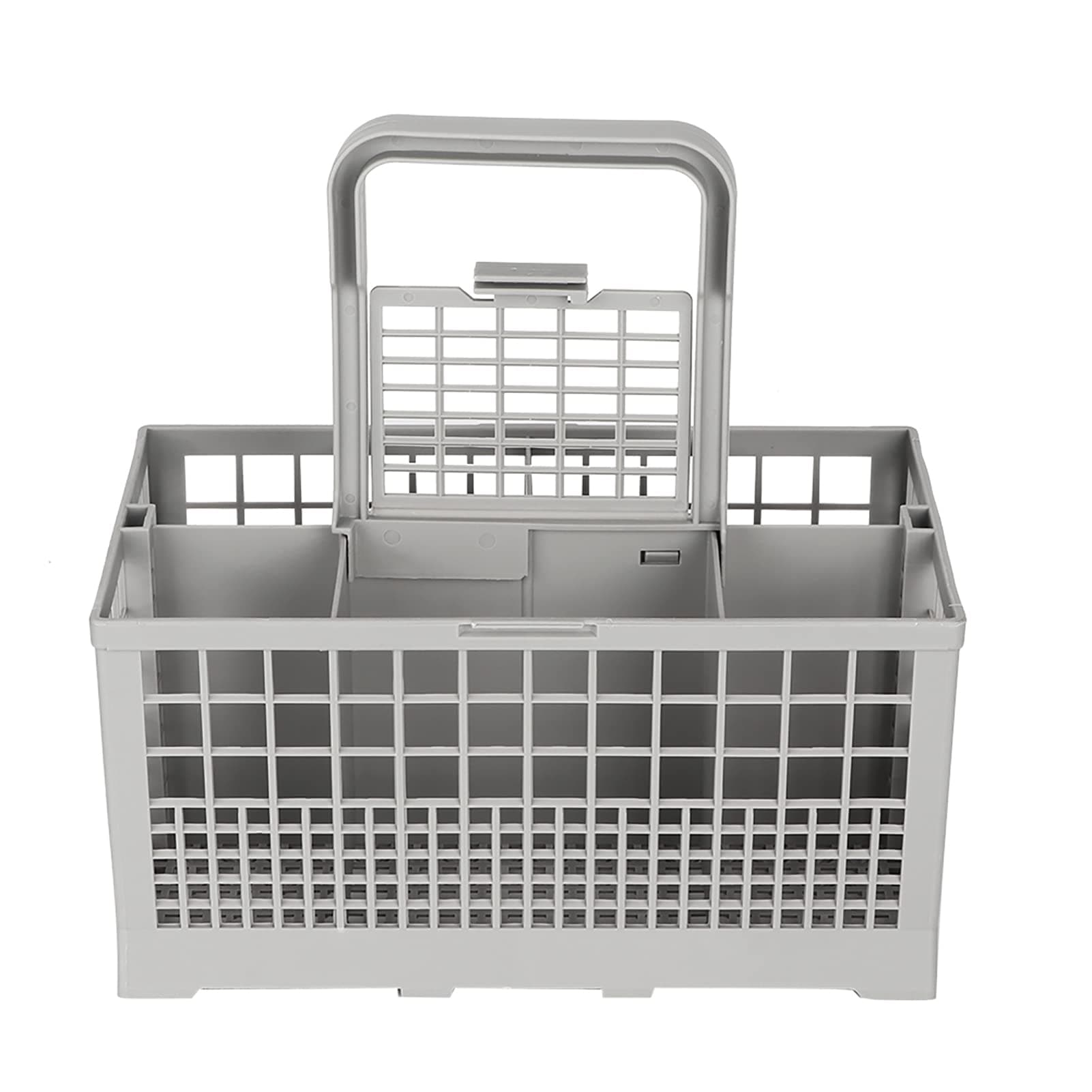 Zerodis Universal Cutlery Basket: 7-Compartment Drying Rack for Kitchen