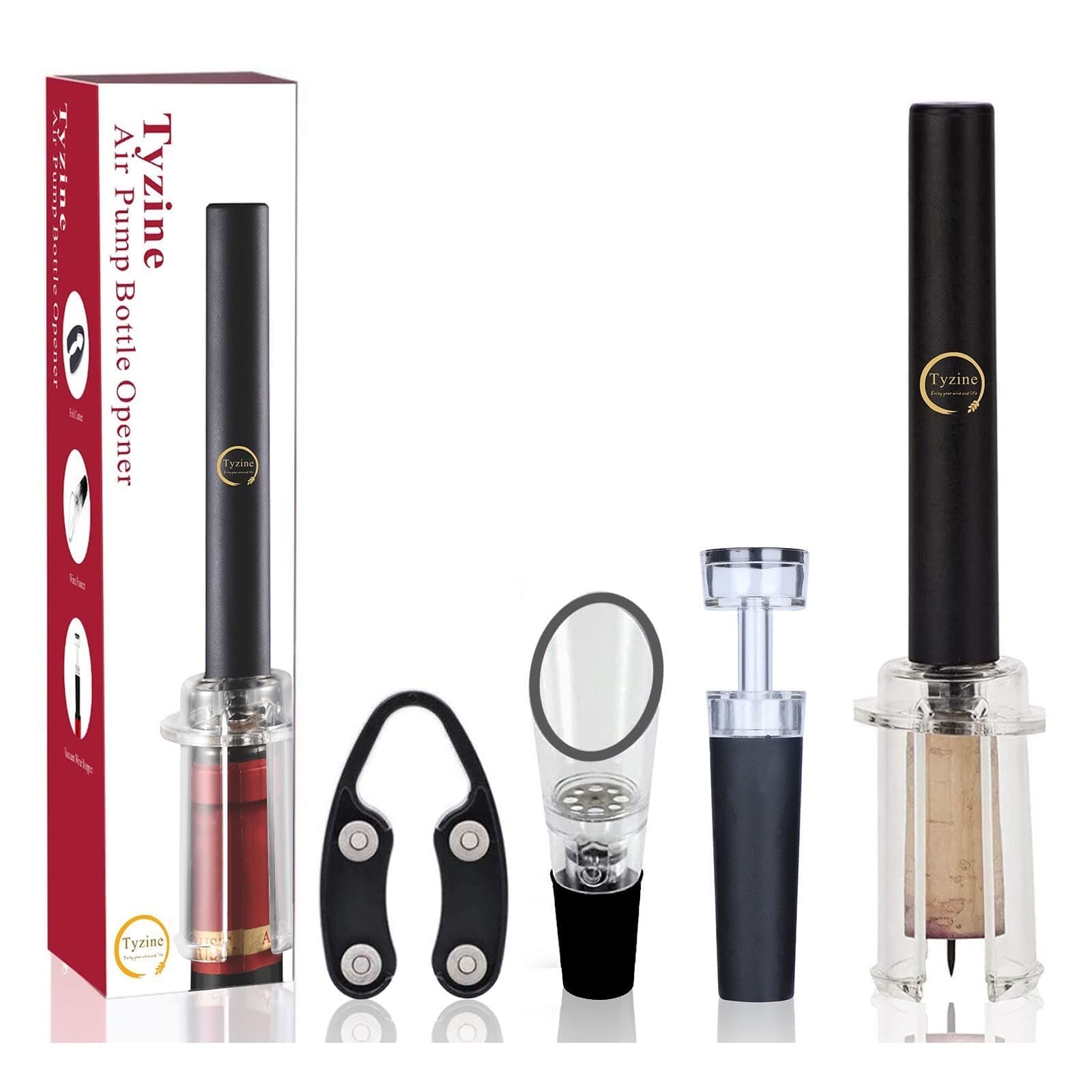 Efficient Corkscrew Bottle Opener Set for Wine Lovers