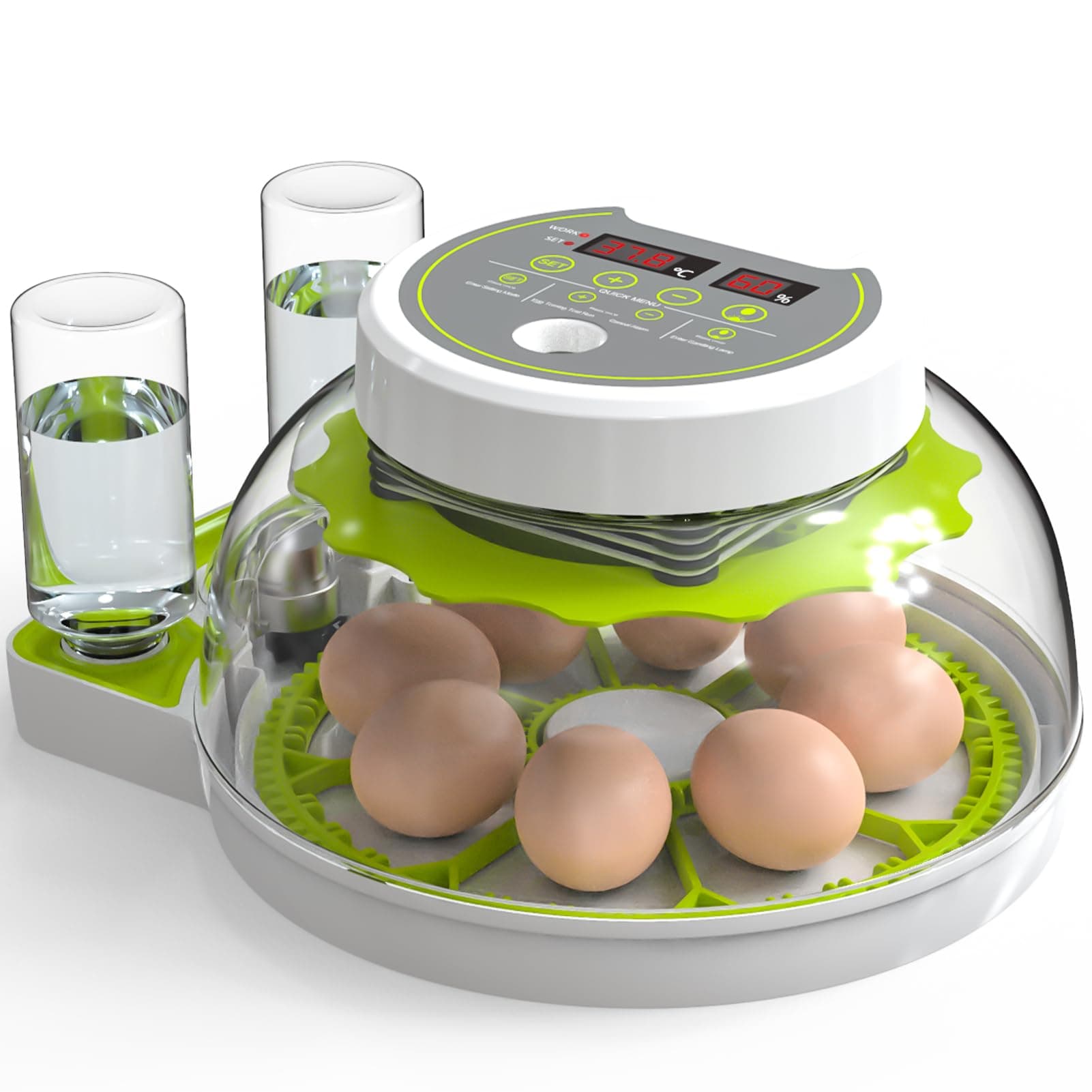 Automatic Egg Turning Incubator for Hatching Chicks, Ducks, and More