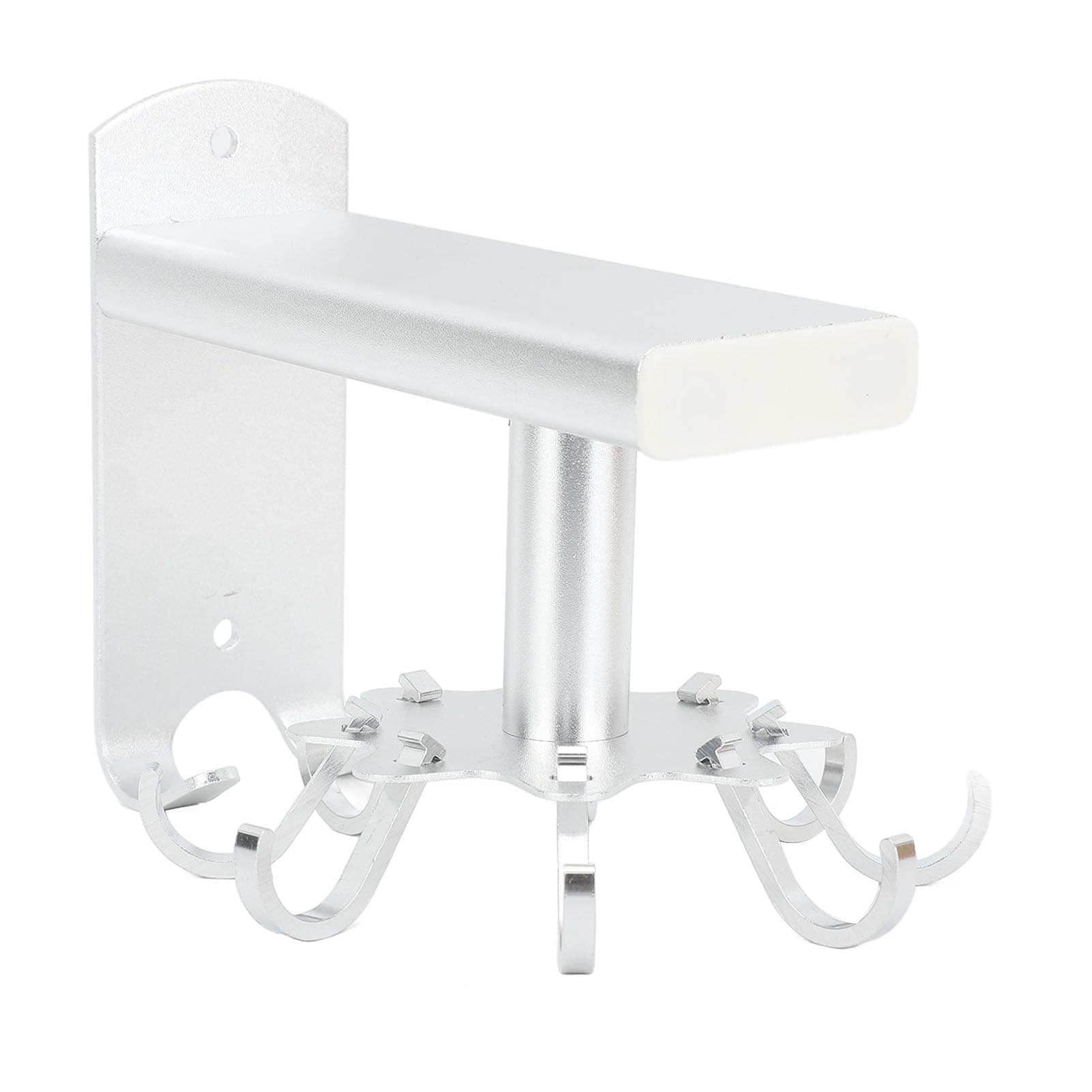 8-Hook Rotating Kitchen Utensil Organizer Wall Mount Rack