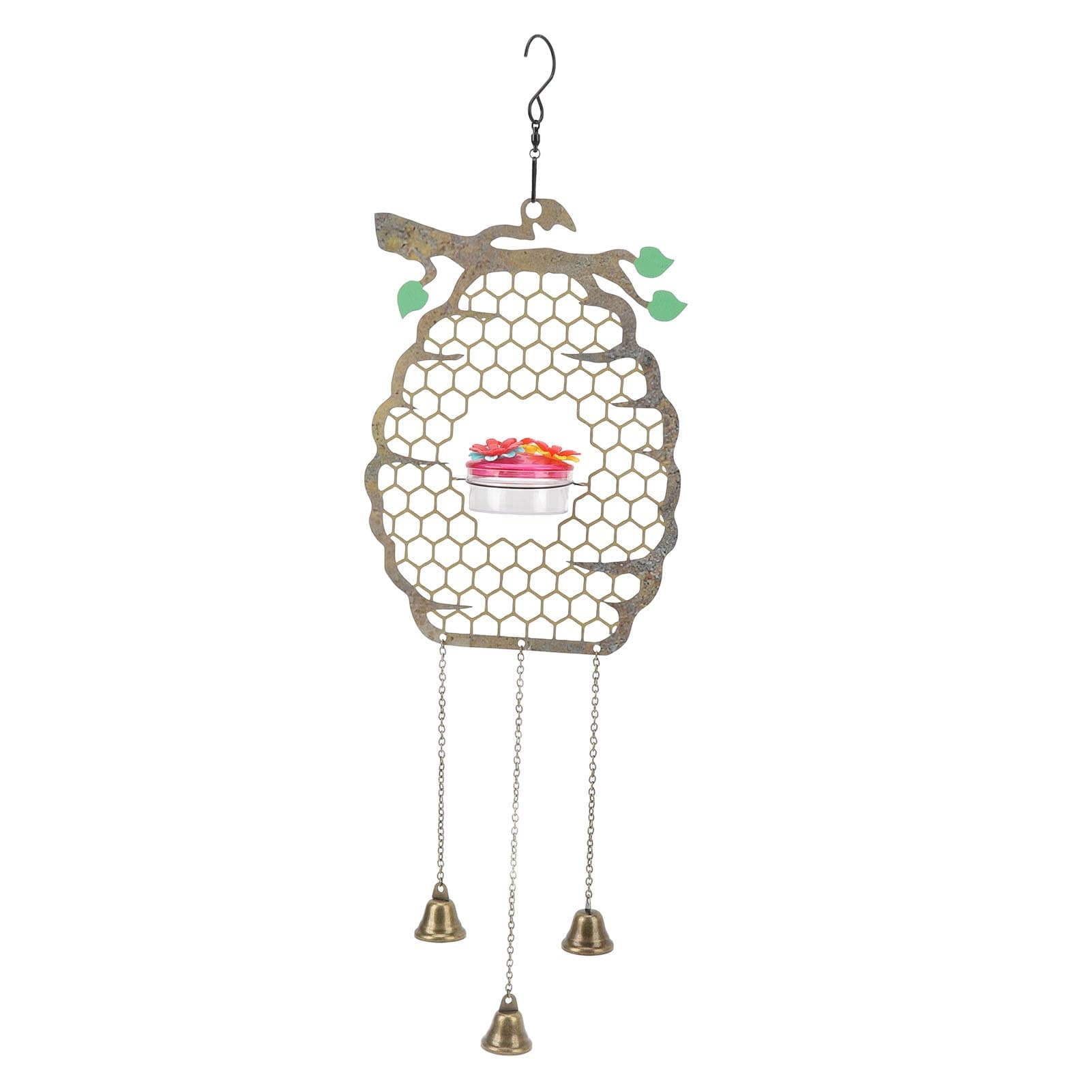 Zerodis Hanging Bird Feeder & Birdbath Bowl, Large Capacity, Unique Design