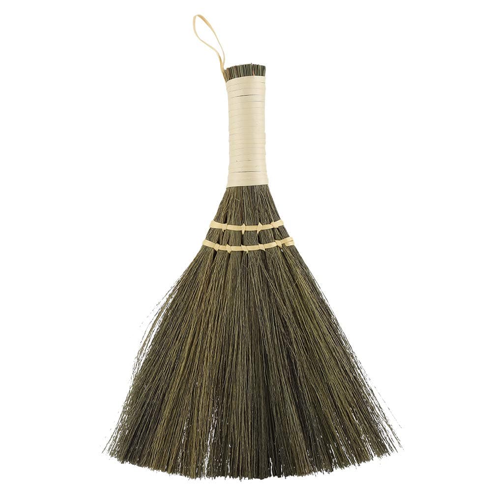 Small Handheld Straw Broom for Dust Cleaning